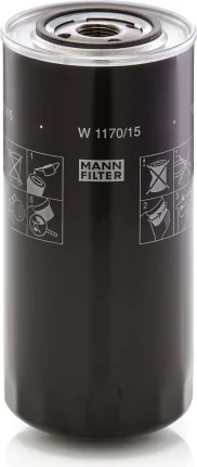 Olejový filter MANN FILTER W 1170/15
