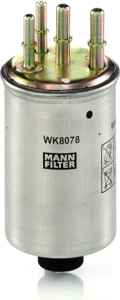Palivový filter MANN FILTER WK 8078