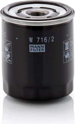 Olejový filter MANN FILTER W 716/2