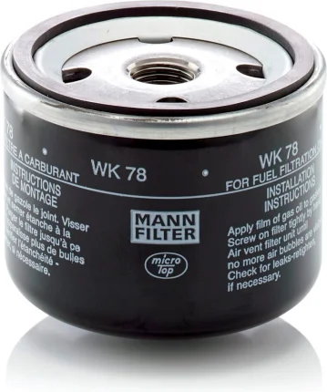 Palivový filter MANN FILTER WK 78