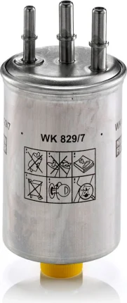 Palivový filter MANN FILTER WK 829/7