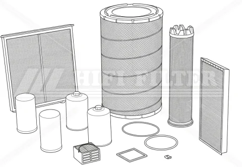 Servisná sada HIFI FILTER KM 901M0069D52