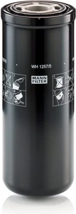 Hydraulický filter MANN FILTER WH 1257/5