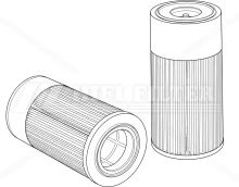 Vzduchový filter HIFI FILTER SA 160103