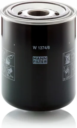 Hydraulický filter MANN FILTER W 1374/6