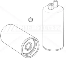 Palivový filter HIFI FILTER SN 40847
