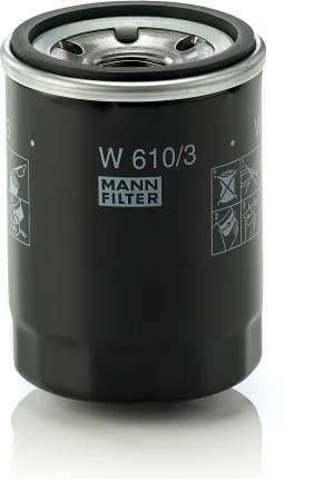 Olejový filter MANN FILTER W 610/3