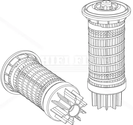 Palivový filter HIFI FILTER SN 40879