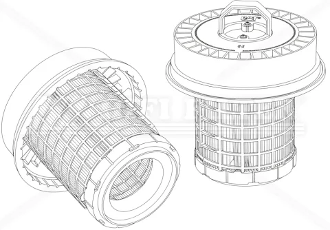Kabínový filter HIFI FILTER SC 90488