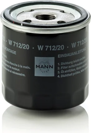 Olejový filter MANN FILTER W 712/20
