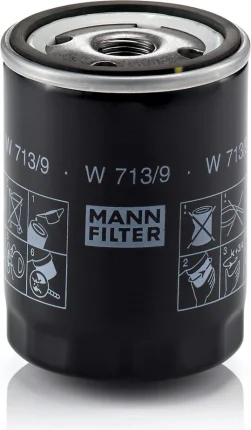 Olejový filter MANN FILTER W 713/9