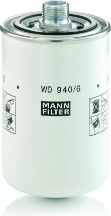 Olejový filter MANN FILTER WD 940/6