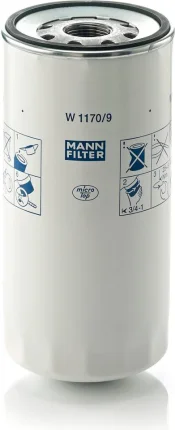 Olejový filter MANN FILTER W 1170/9