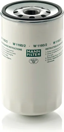 Olejový filter MANN FILTER W 1160/2