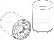 Hydraulický filter HIFI FILTER SH 57672