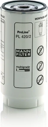 Palivový filter MANN FILTER PL 420/2 x