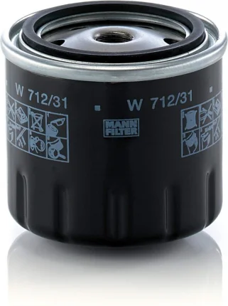 Olejový filter MANN FILTER W 712/31