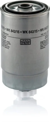 Palivový filter MANN FILTER WK 842/15