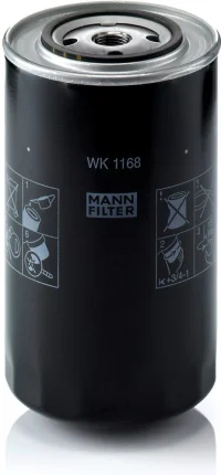 Palivový filter MANN FILTER WK 1168