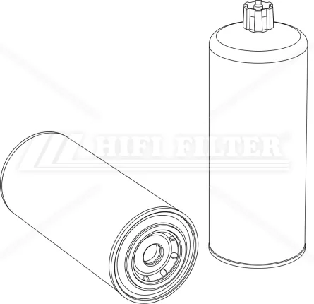 Palivový filter HIFI FILTER SN 1218