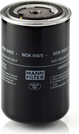 Palivový filter MANN FILTER WDK 940/5