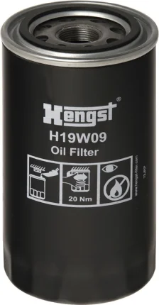 Olejový filter HENGST FILTER H19W09