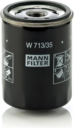 Olejový filter MANN FILTER W 713/35