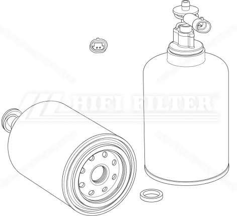 Palivový filter HIFI FILTER SN 40539 V