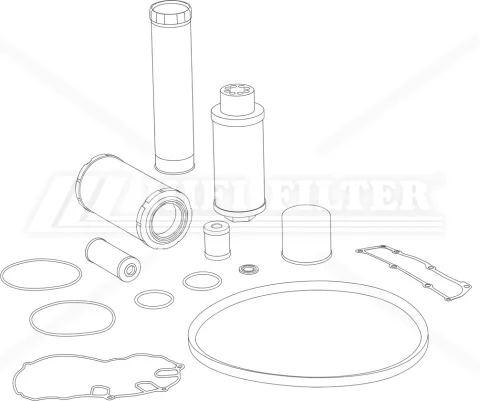 Servisná sada HIFI FILTER KM 401M0016A75