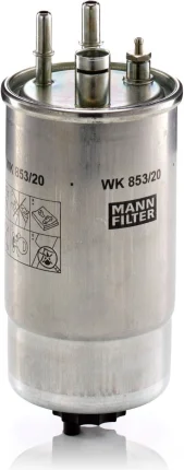 Palivový filter MANN FILTER WK 853/20