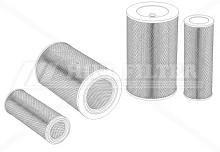 Sada vzduchových filtrov HIFI FILTER KA 18331