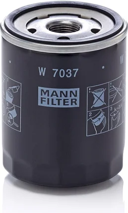 Olejový filter MANN FILTER W 7037