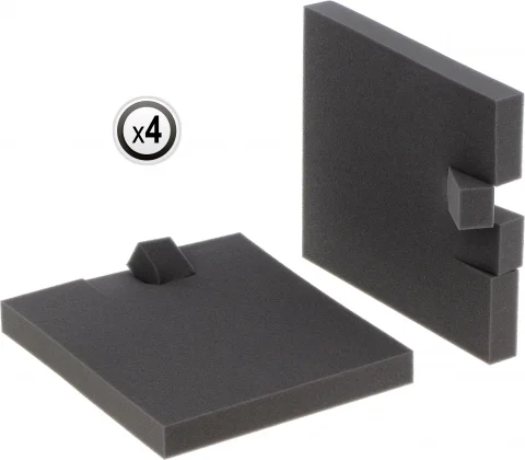 Penový vzduchový filter HIFI FILTER SA 190108 KIT