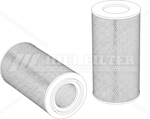 Vzduchový filter HIFI FILTER SA 16765