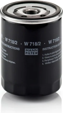 Olejový filter MANN FILTER W 718/2
