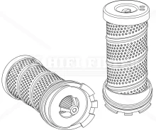Hydraulický filter HIFI FILTER SH 51481
