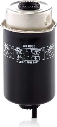 Palivový filter MANN FILTER WK 8038