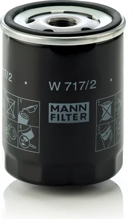 Olejový filter MANN FILTER W 717/2