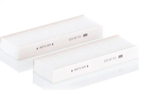 Kabínový filter MANN FILTER CU 26 025-2