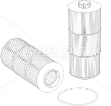 Olejový filter HIFI FILTER SO 7319