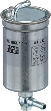 Palivový filter MANN FILTER WK 853/17