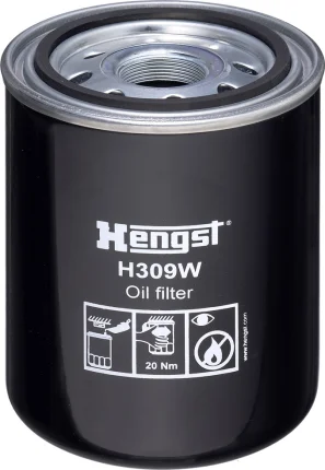 Hydraulický filter HENGST FILTER H309W