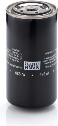Olejový filter MANN FILTER W 938