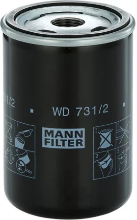 Olejový filter MANN FILTER WD 731/2