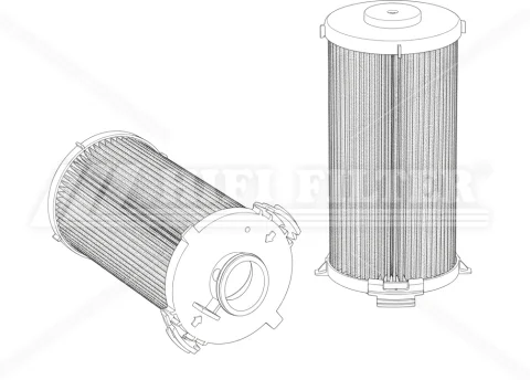 Hydraulický filter HIFI FILTER SH 66361