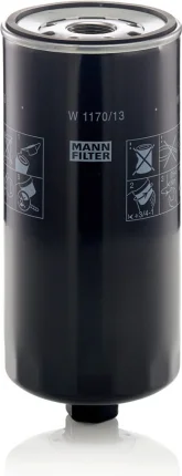 Olejový filter MANN FILTER W 1170/13