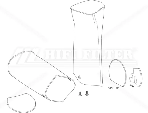 AdBlue filter HIFI FILTER KD 40883
