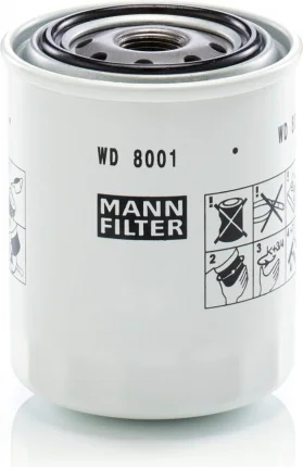 Hydraulický filter MANN FILTER WD 8001