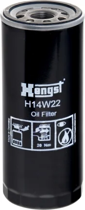 Olejový filter HENGST FILTER H14W22
