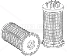 Palivový filter HIFI FILTER SN 40897